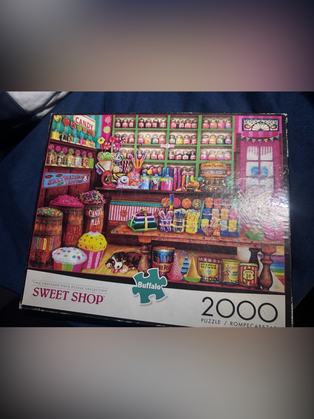 Buffalo David Bitton Sweet Shop Puzzle - Pink, Yellow & Multicolor